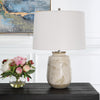 Uttermost Medan Taupe & Gray Table Lamp By Casagear Home UT-30251-1