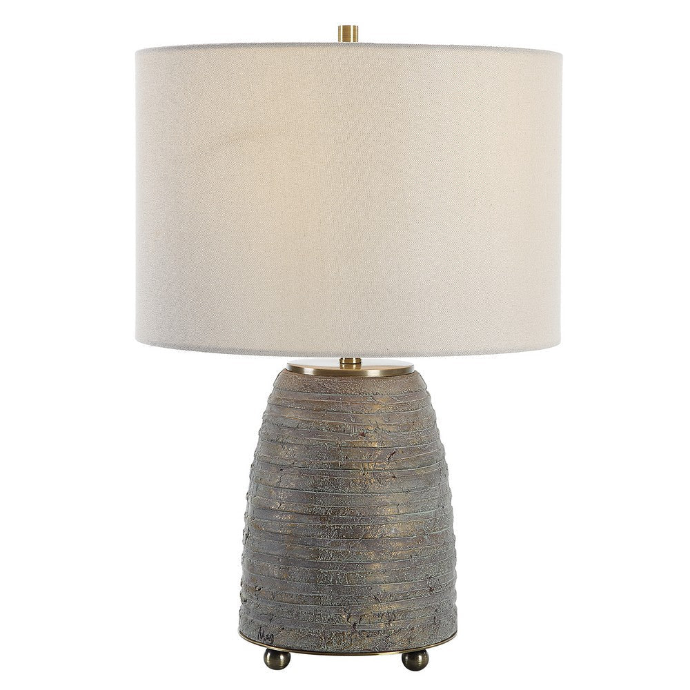 Uttermost Gorda Bronze Ceramic Table Lamp By Casagear Home