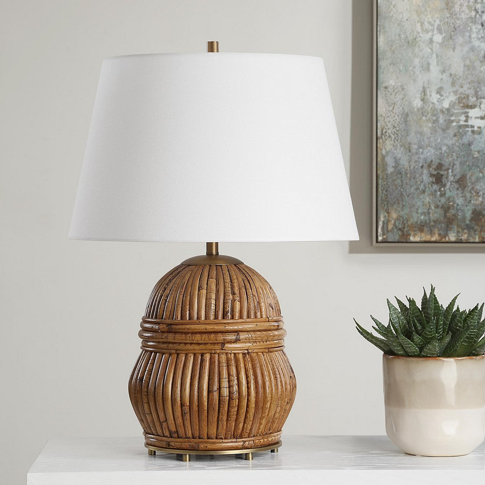 Uttermost Reed Honey Rattan Table Lamp UT-30429