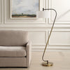 Uttermost Irwin Curved Brass Floor Lamp UT-30476