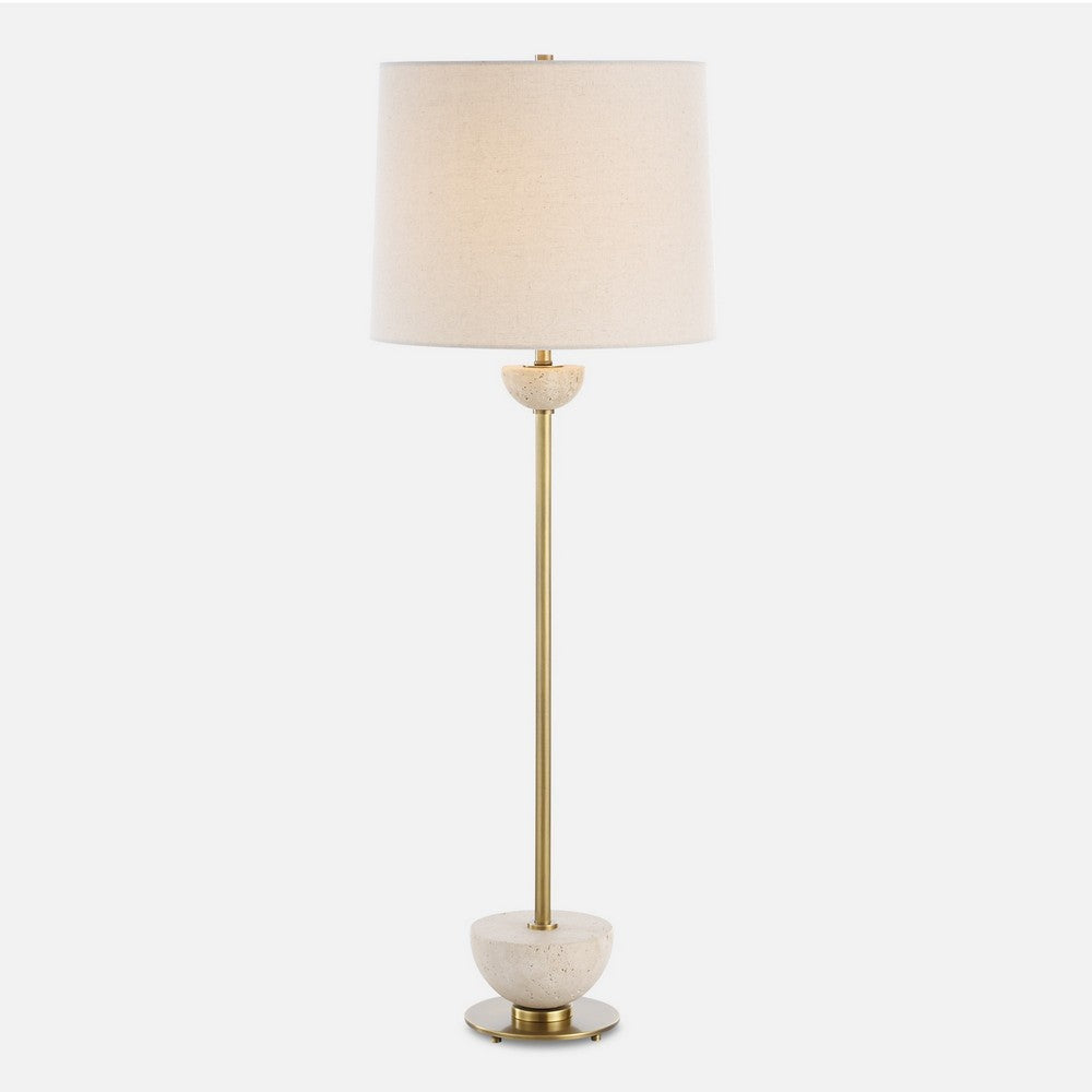 Uttermost Hemisphere Brass Buffet Lamp