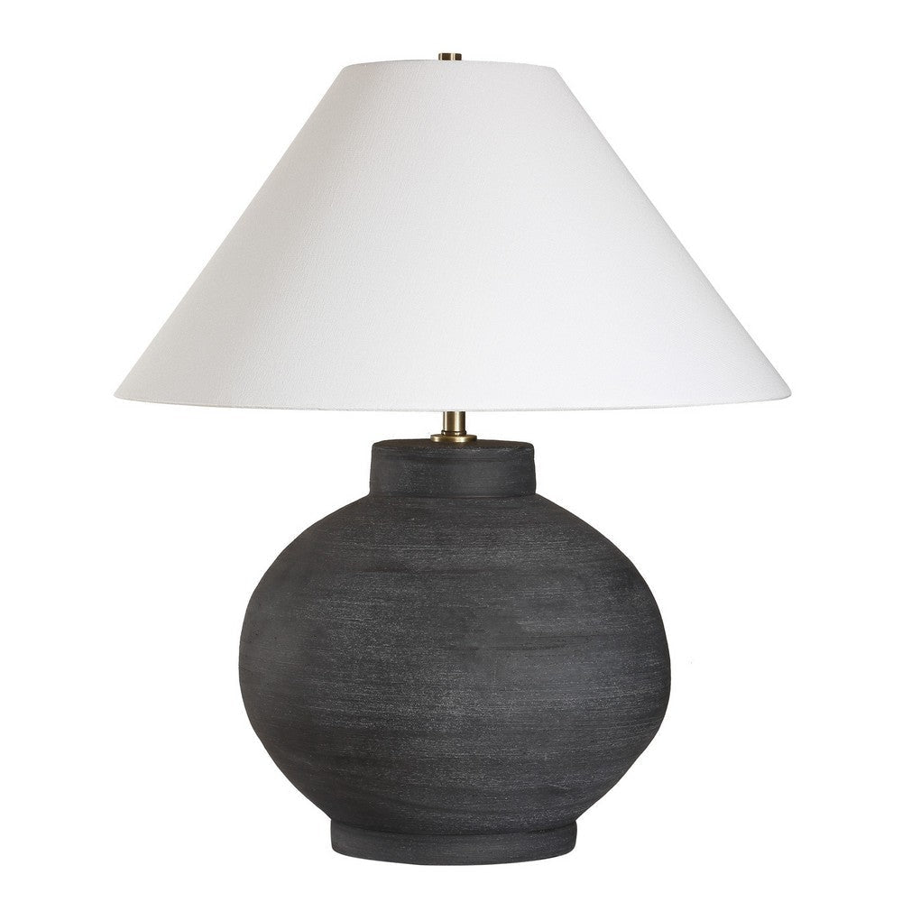 Uttermost Tramore Rustic Charcoal Table Lamp UT-30491