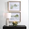 Uttermost Serene Lake Framed Prints Set/2 By Casagear Home UT-32288