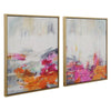 Uttermost Color Theory Framed Abstract Art Set/2 By Casagear Home UT-32296