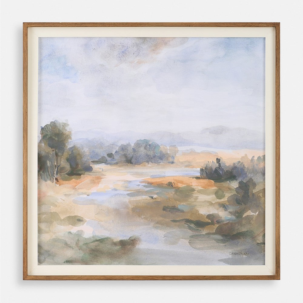 Uttermost River Afternoon Landscape Print