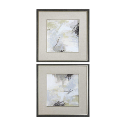 Uttermost Abstract Vistas Framed Prints S/2 By Casagear Home