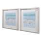 Uttermost Sea Glass Sandbar Framed Prints Set/2 By Casagear Home UT-33695