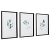 Uttermost Simple Sage Watercolor Prints S/3 By Casagear Home UT-33723