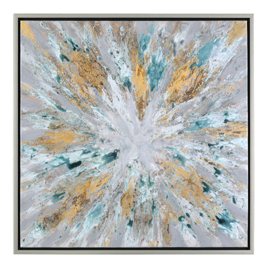 Uttermost Exploding Star Modern Abstract Art By Casagear Home