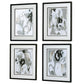 Uttermost Tangled Threads Abstract Framed Prints Set of 4 By Casagear Home UT-41419