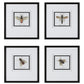 Uttermost Anthophila Framed Prints, Set of 4 By Casagear Home