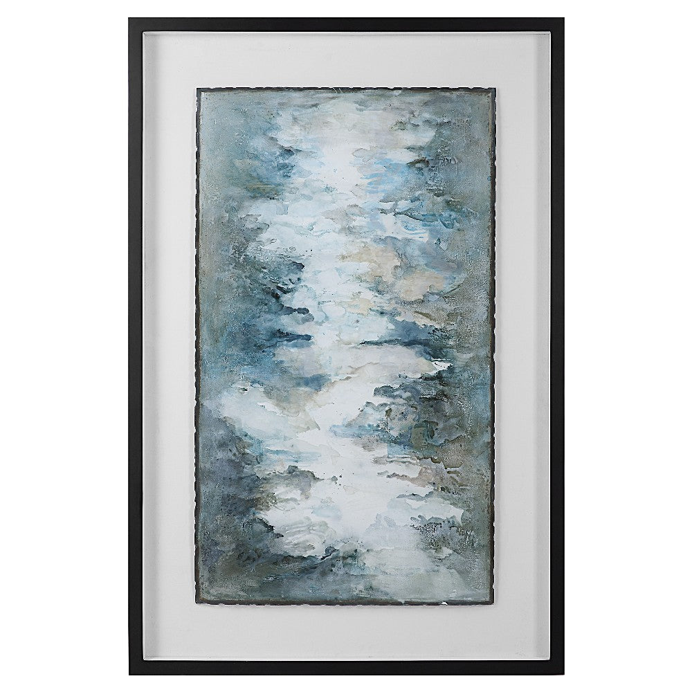 Uttermost Lakeside Grande Framed Abstract Print By Casagear Home