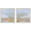 Uttermost Abstract Coastline Framed Prints, S/2 By Casagear Home