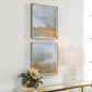 Uttermost Abstract Coastline Framed Prints S/2 By Casagear Home UT-41468