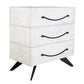 Uttermost Vivi 3 Drawer White Chest UT-50013