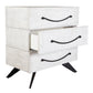 Uttermost Vivi 3 Drawer White Chest UT-50013