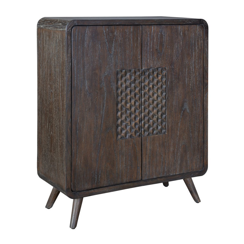 Uttermost Hausen 2 Door Mid-Century Cabinet UT-50014