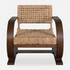 Uttermost Rehema Walnut Accent Chair