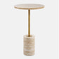 Uttermost Malya Travertine Accent Table