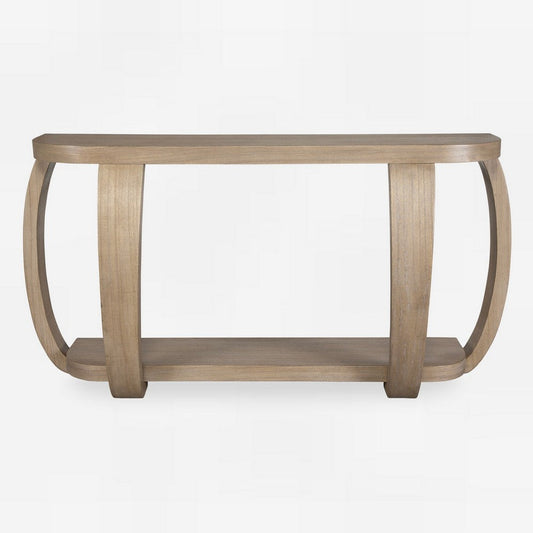 Uttermost Adona Wood Console Table