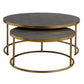 Uttermost Aragon Gray Nesting Coffee Tables Set/2