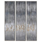 Uttermost Gray Showers Hand Painted Canvases, Set/3 By Casagear Home