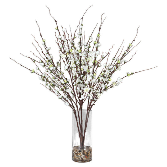 Uttermost Quince Blossoms Silk Centerpiece By Casagear Home