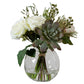 Uttermost Belmonte Floral Bouquet & Vase By Casagear Home