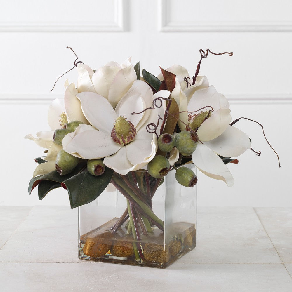 Uttermost Dobbins Magnolia Bouquet By Casagear Home UT-60197