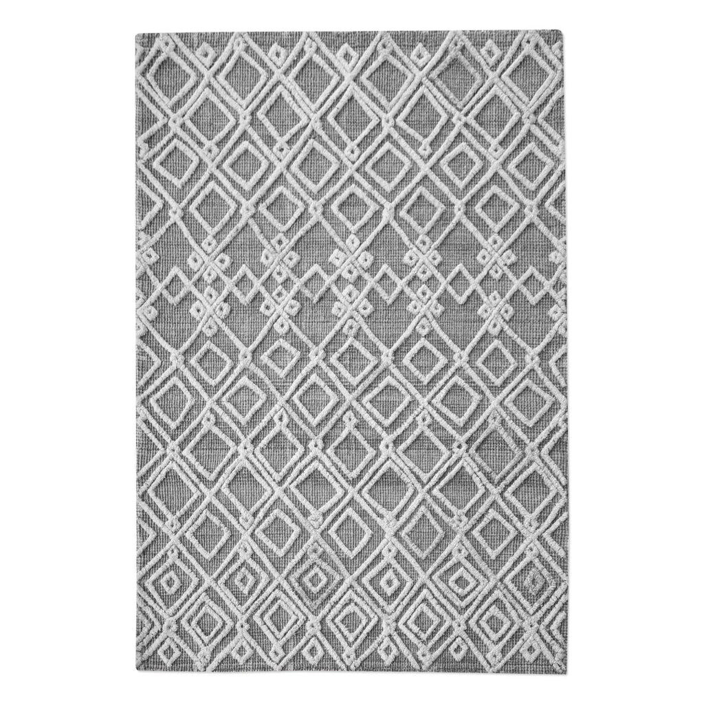 Uttermost Sieano Gray-Ivory 9 X 12 Rug By Casagear Home