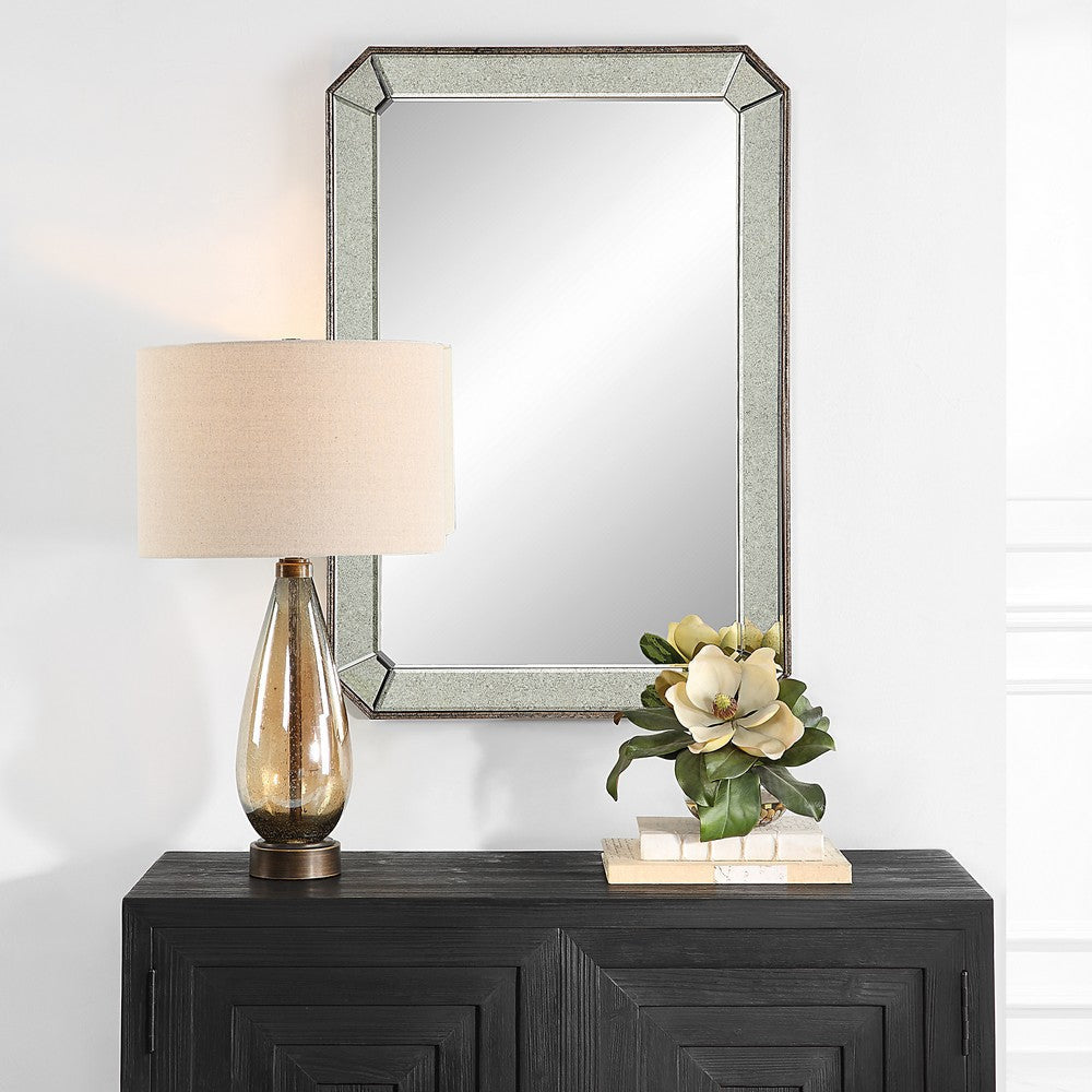 Uttermost Cortona Antiqued Vanity Mirror By Casagear Home UT-9927