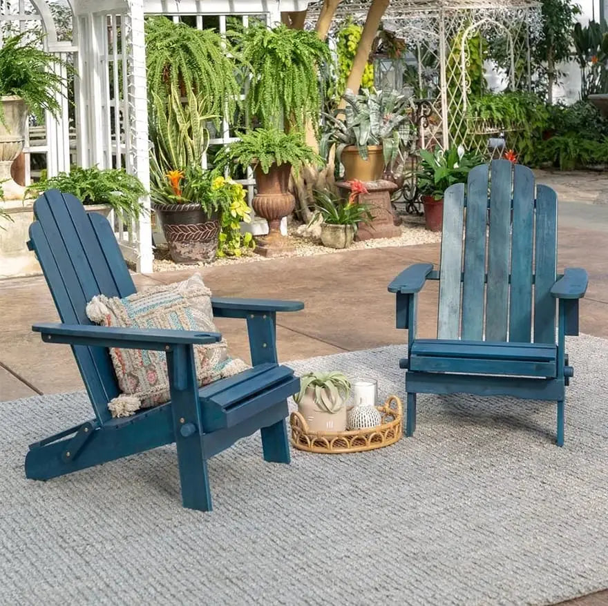 Patio Wood Adirondack Chair