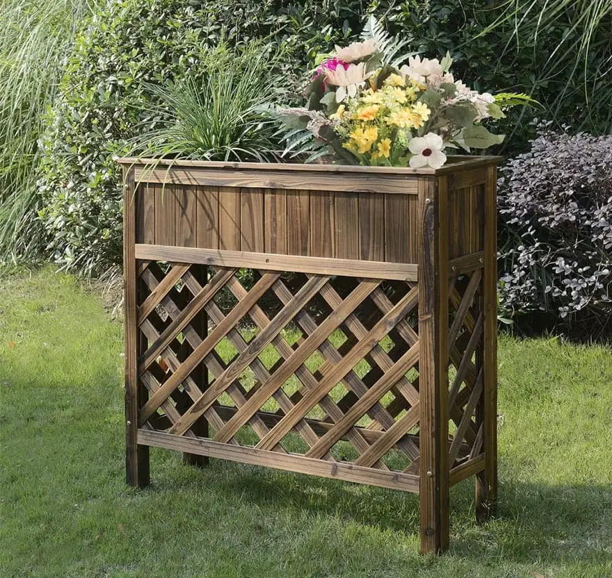 Planters & Potts Raised Patio Planter