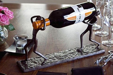 Metal Wine Holder