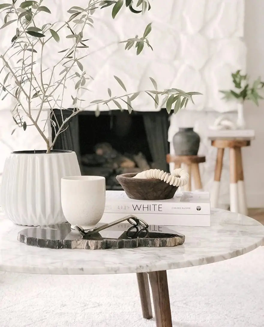 Large Decorative Wooden Bowl