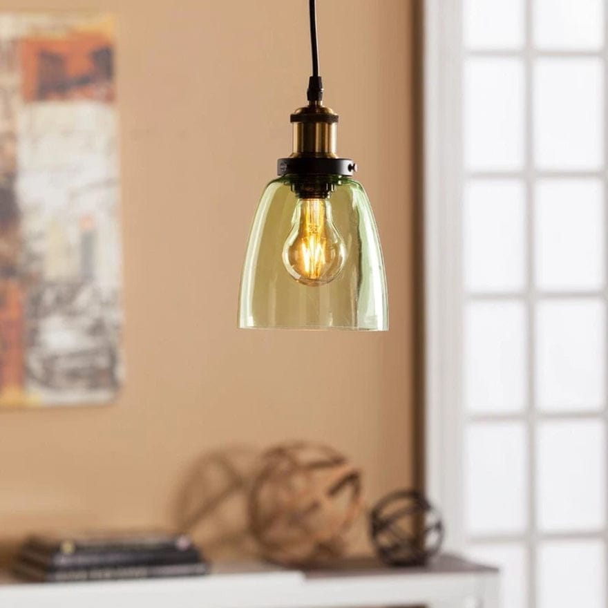 Savio Colored Glass Mini Pendant Lamp