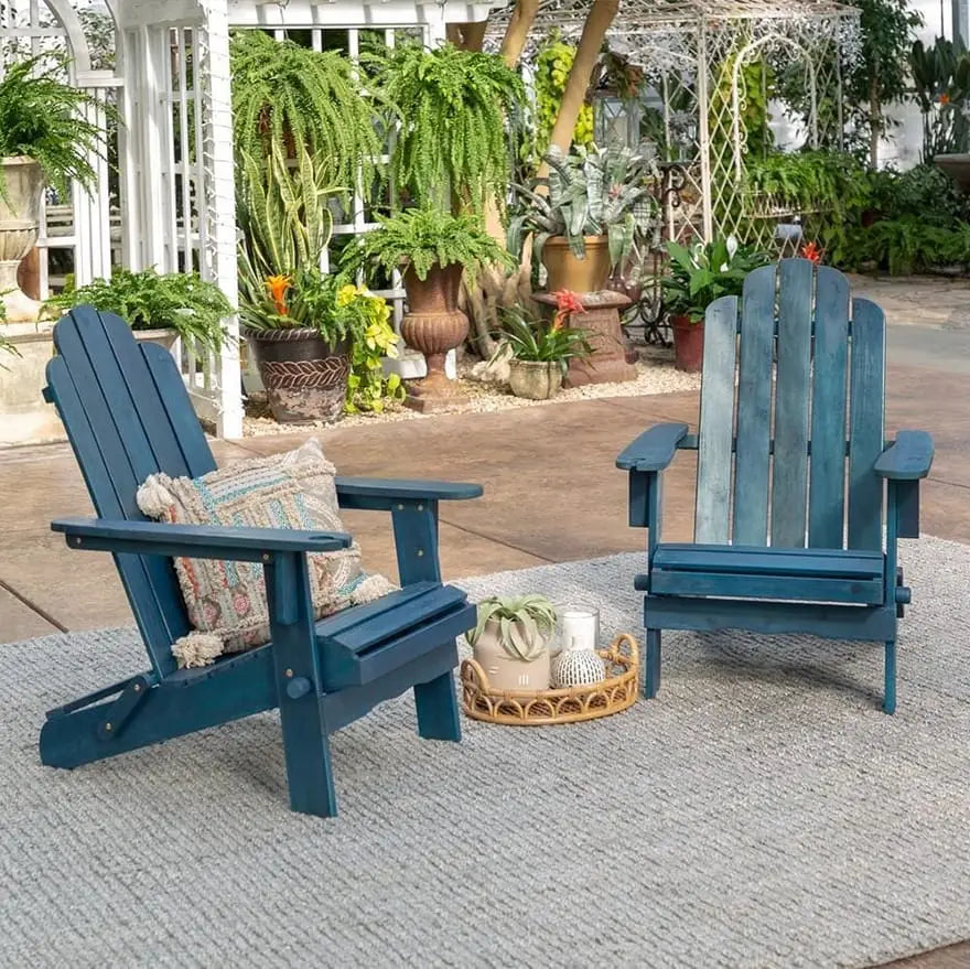 Patio Wood Adirondack Chair