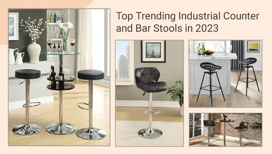 Industrial counter & Bar Stools