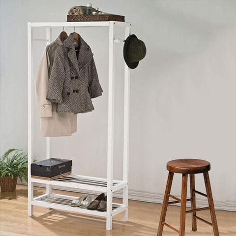 Pine Wood Garment Rack