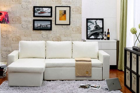 Sectional Sofa Bed with Storage