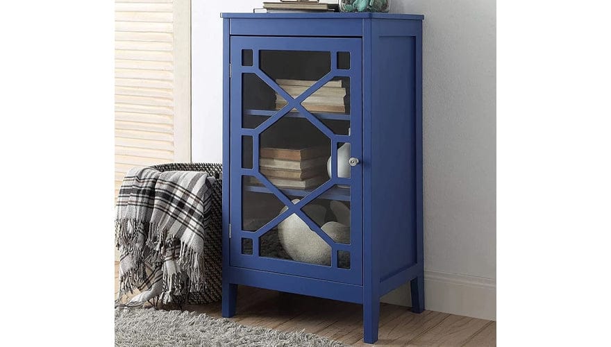 Felicia Blue Small Cabinet