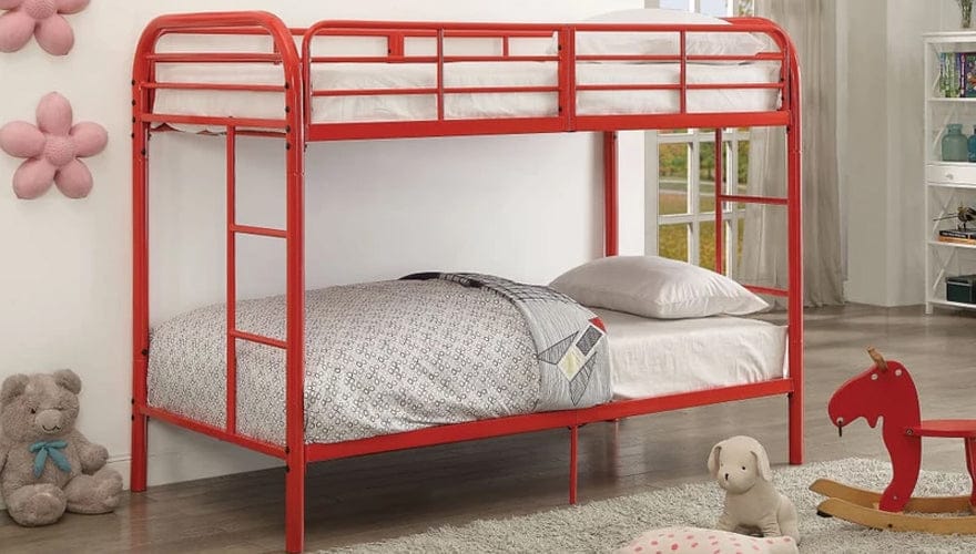 Thomas Red Twin Bunk Bed