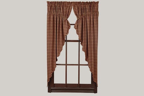 Scalloped Prairie Curtain Set