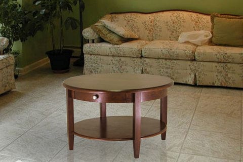 Antique Round Concord Coffee Table