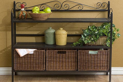 3-Drawer Bakers Rack