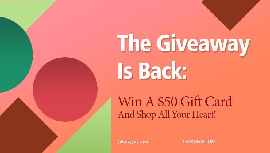 Casagear Giveaway