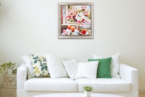 Framed Floral Wall Art