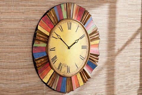 Multicolor Wall Clock