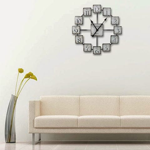 Classic and Uniquely Designed Metal Wall Clock