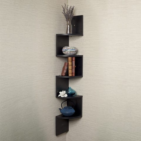 Laminate Large Corner Wall Mount Shelf